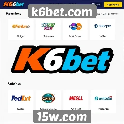 Métodos de pagamento disponíveis no k6bet.com